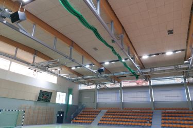 Hala Sportowa OKR Atol z nowym oświetleniem!